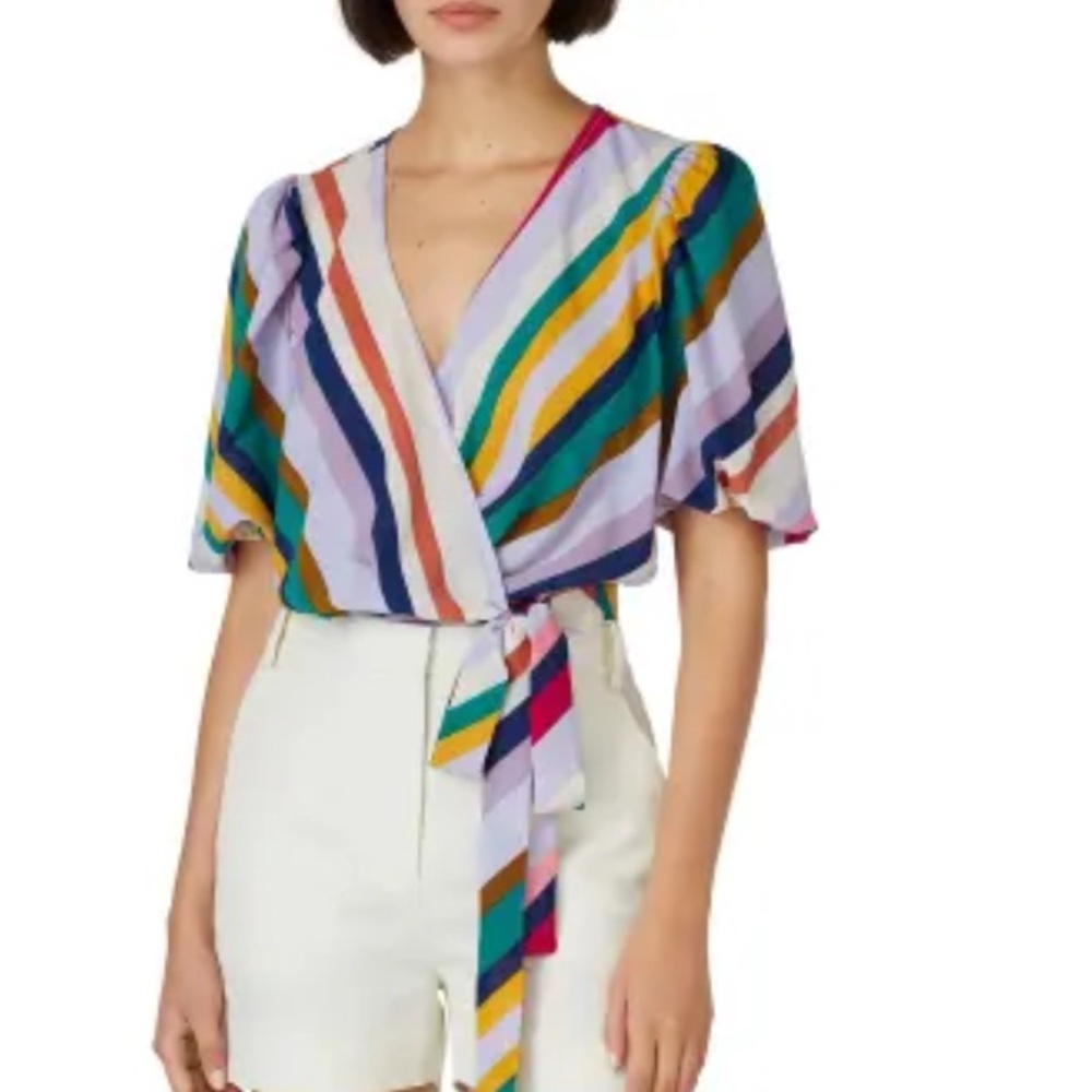Great Jones wrap top, like new, size small